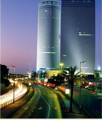Azrieli Center Triangular Tower, Tel Aviv - Yaffo. http://www.azrielicenter.co.il